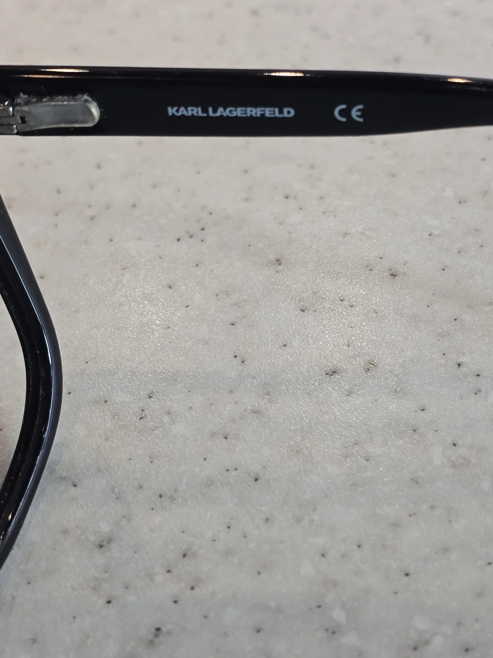 Karl Lagerfeld KL978 001 Black Oversized Square Eyeglass Frames 53-19-140
